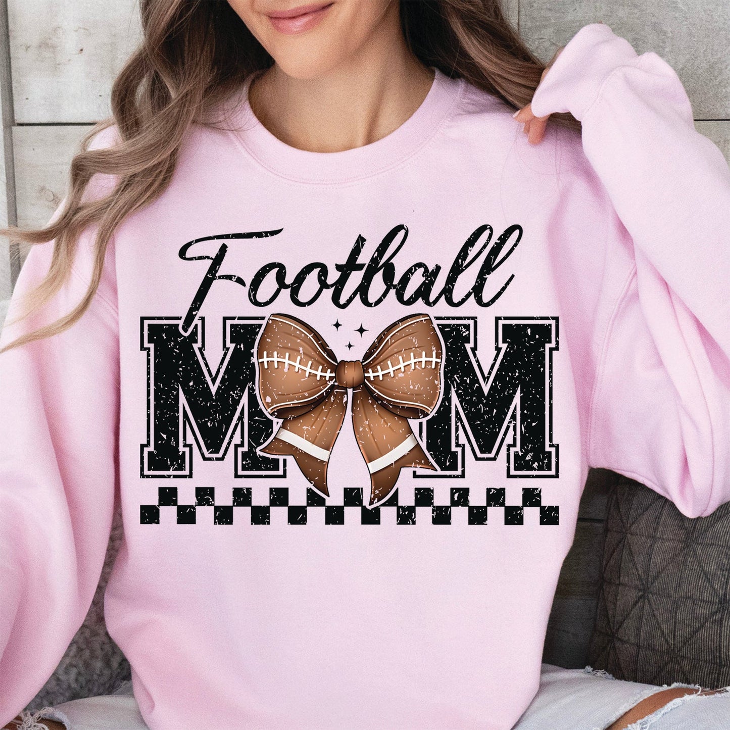 Stylish football mom hoodie for football season outfits
